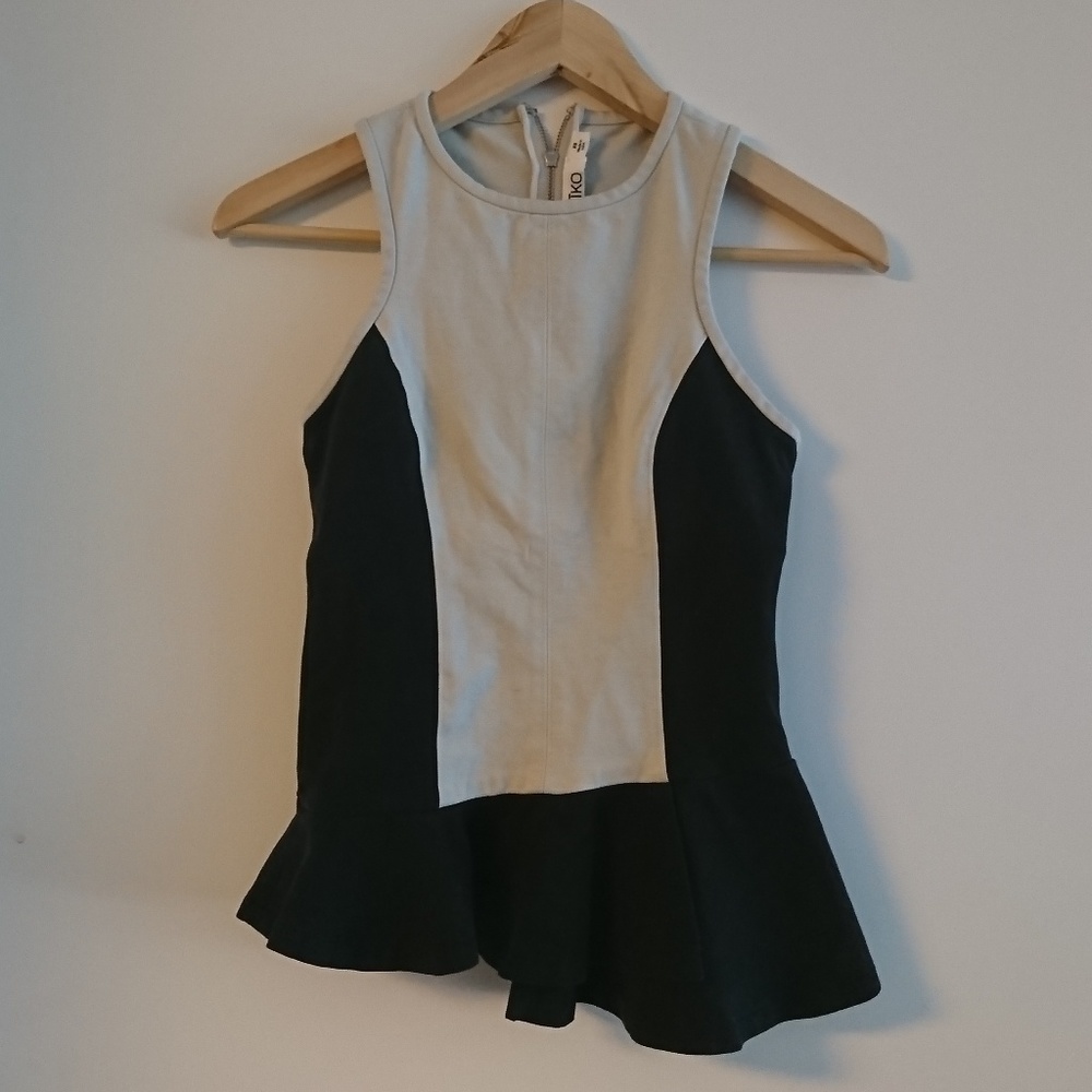 Aiko Peplum Top
